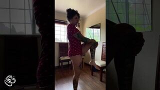 A hot morning getting sweaty and naked for you - porn video